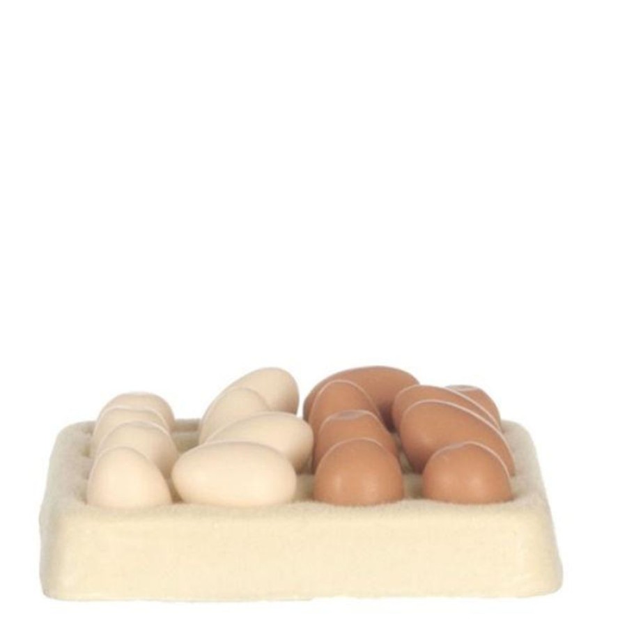 Dollhouse Miniatures Aztec | Dollhouse Miniature Eggs In A Carton