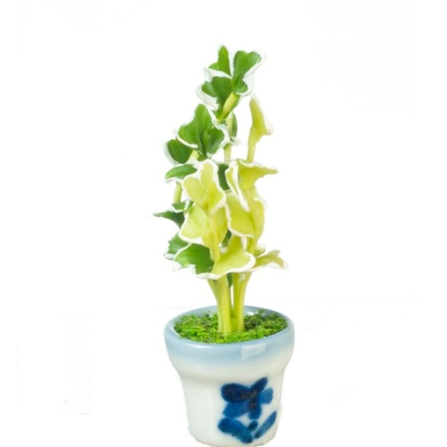 Dollhouse Miniatures Aztec | Dollhouse Miniature Ivy Spring Plant In A Pot