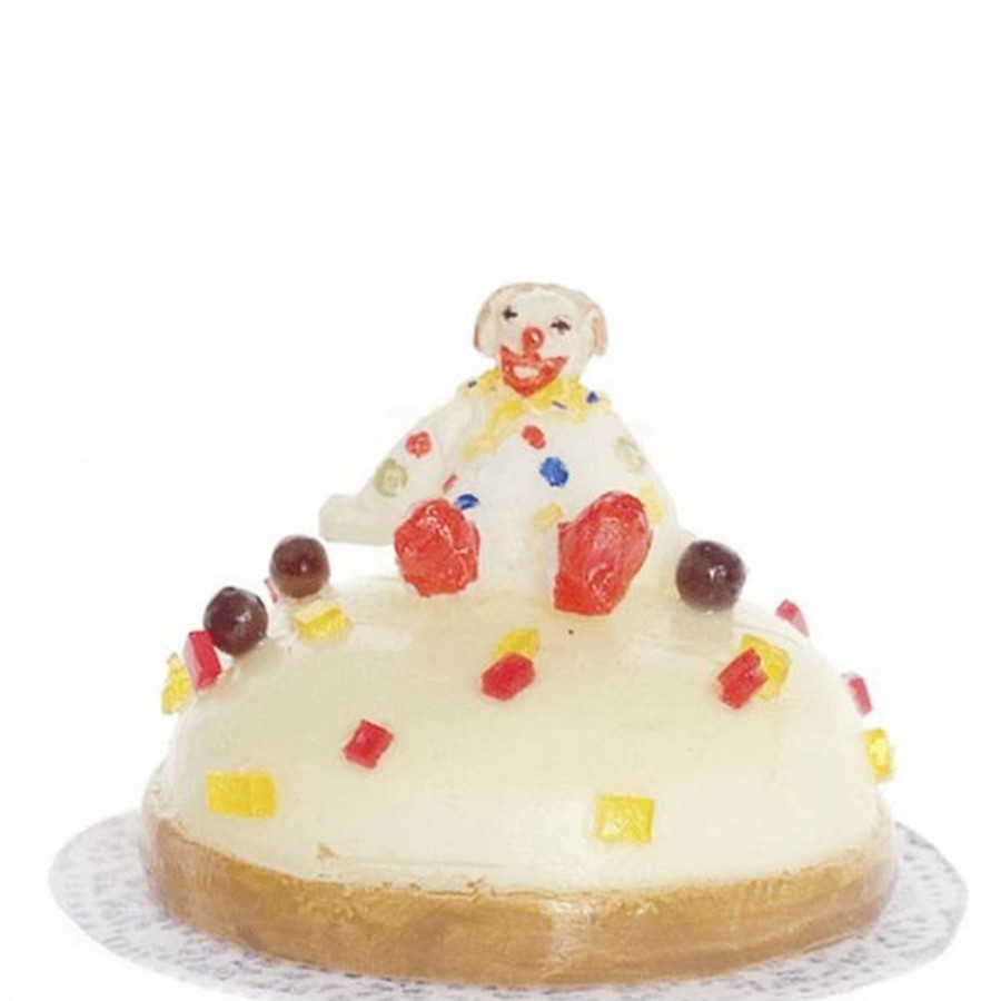 Dollhouse Miniatures Aztec | Dollhouse Miniature Clown Cake