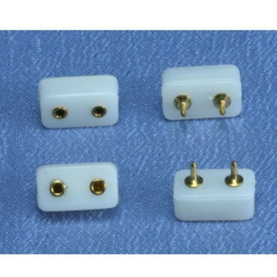 Dollhouse Building Supplies Aztec | Single Wall Dollhouse Miniature Plug-In Receptacle Set