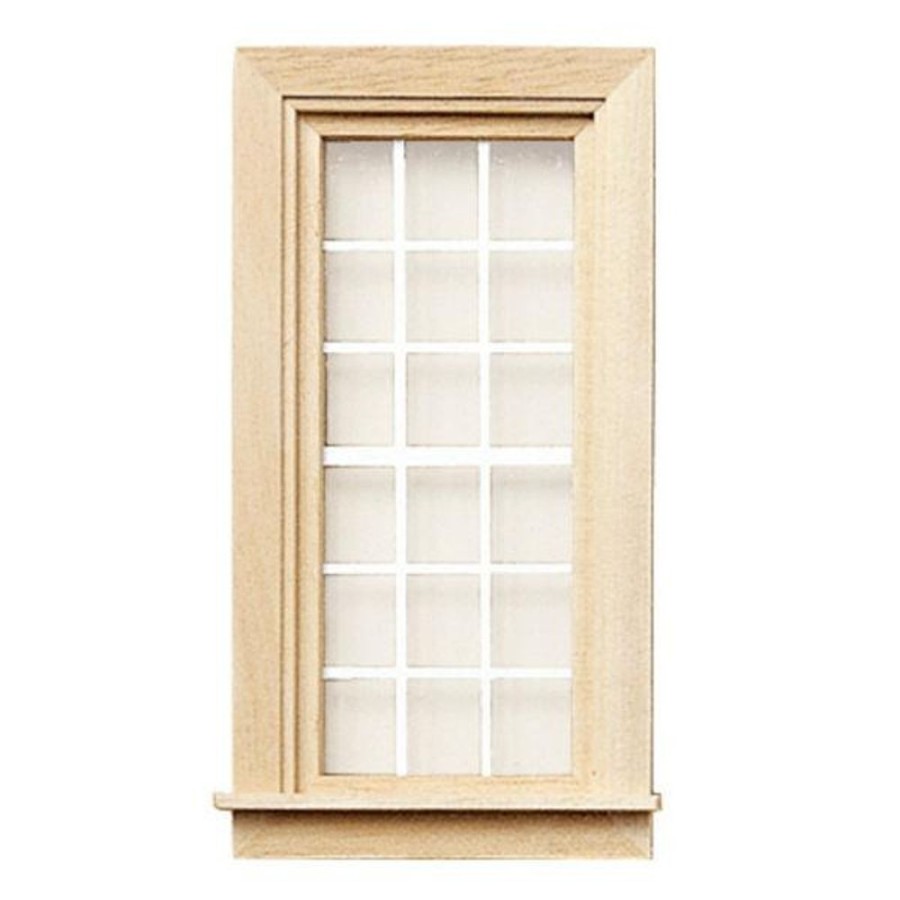 Dollhouse Building Supplies Aztec | Classic Value Dollhouse Miniature Window