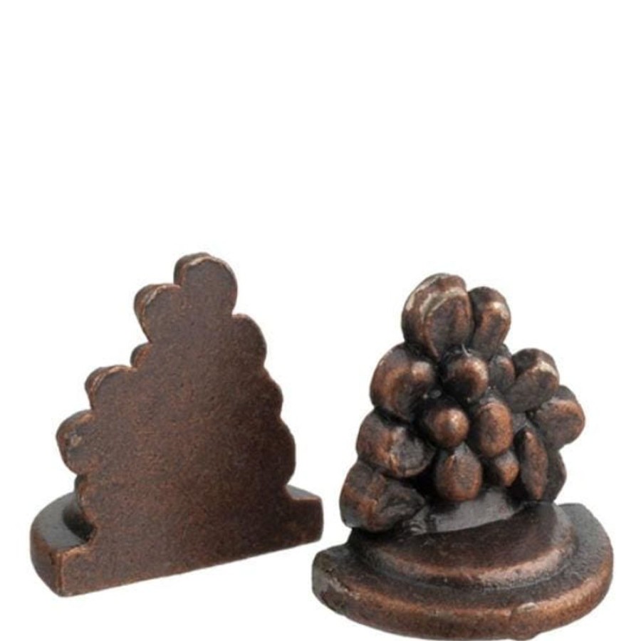 Dollhouse Miniatures Aztec | Antique Bronze Dollhouse Miniature Bookends