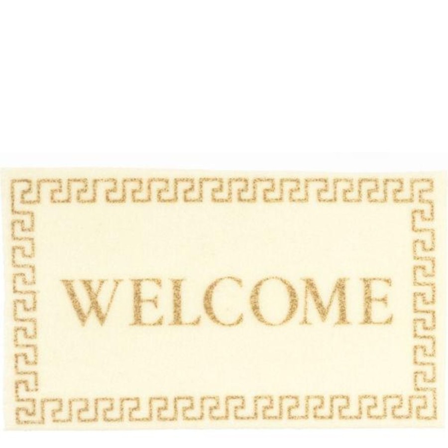 Dollhouse Miniatures Aztec | Ivory Dollhouse Miniature Welcome Mat