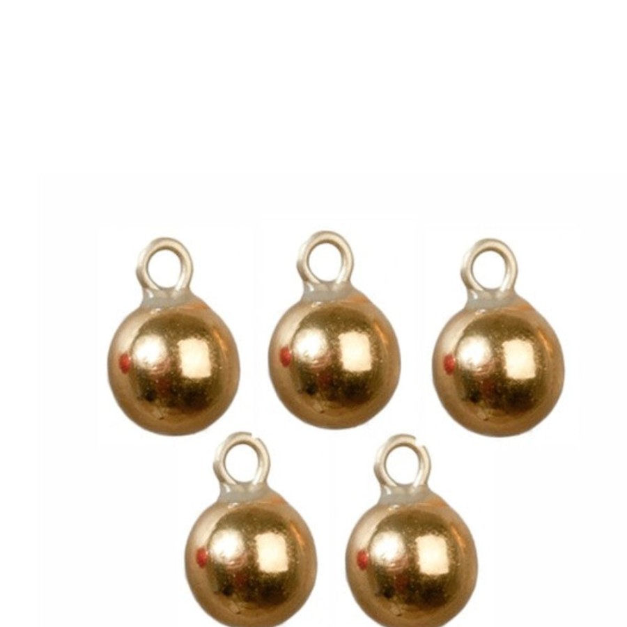 Dollhouse Miniatures Aztec | Gold Dollhouse Miniature Christmas Ornaments