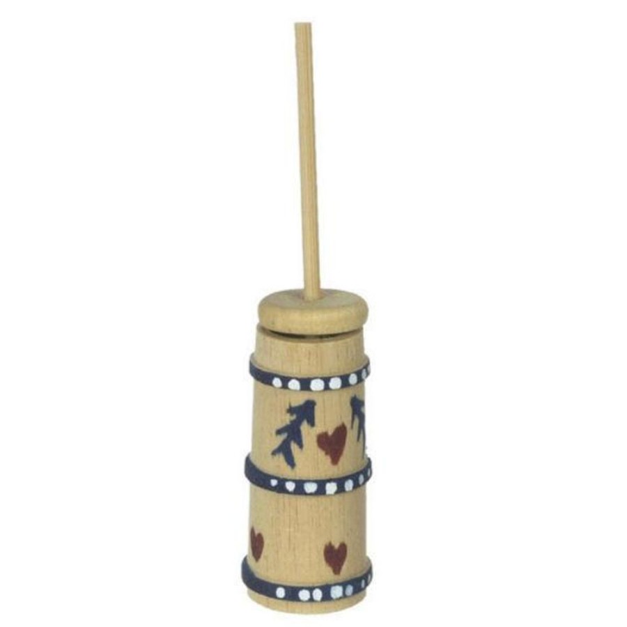 Dollhouse Miniatures Aztec | Wood Dollhouse Miniature Butter Churn