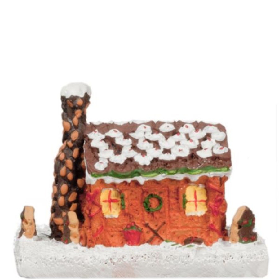 Dollhouse Miniatures Aztec | Dollhouse Miniature Gingerbread House