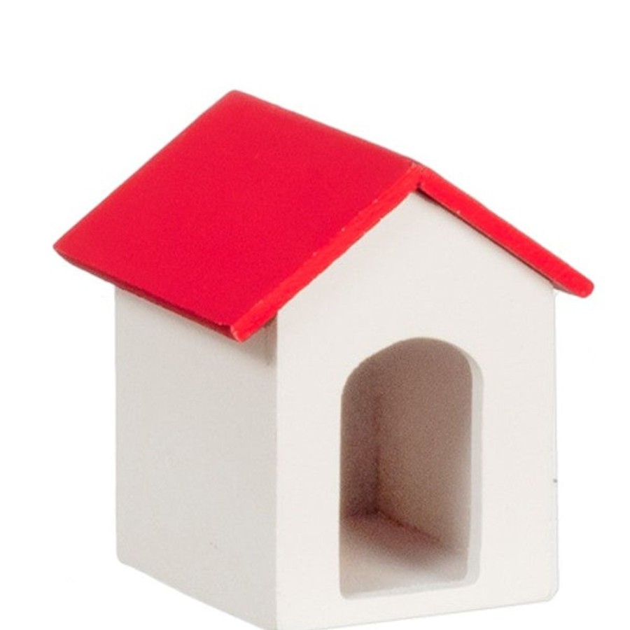 Dollhouse Miniatures Aztec | Dollhouse Miniature Doghouse