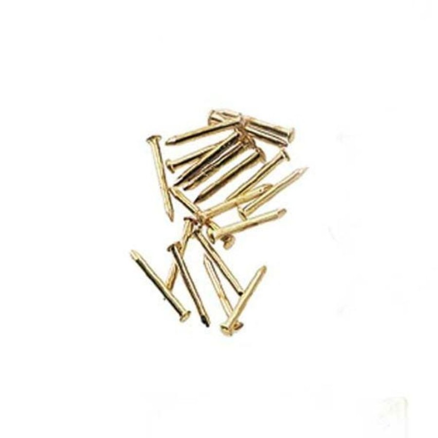 Dollhouse Building Supplies Aztec | Brass Dollhouse Miniature Pin Nails