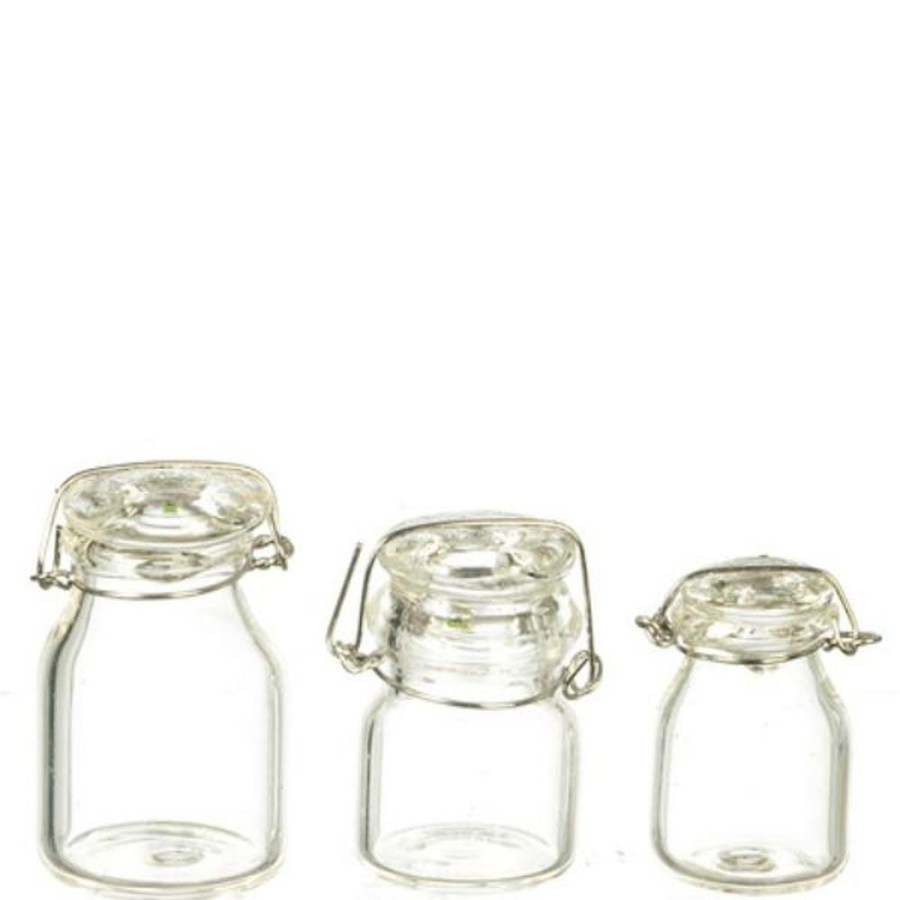 Dollhouse Miniatures Aztec | Dollhouse Miniature Glass Canisters