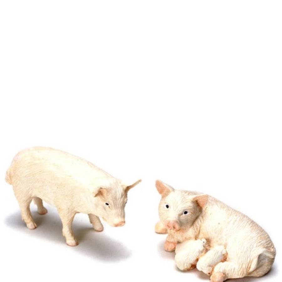 Dollhouse Miniatures Aztec | Dollhouse Miniature Pig Family