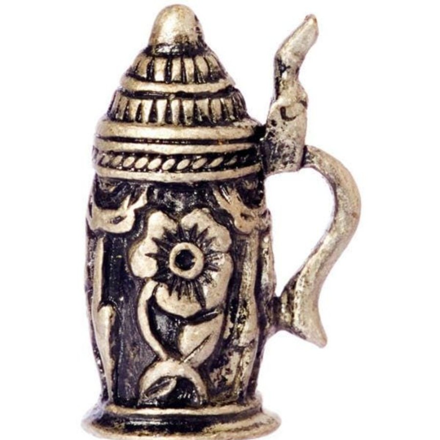 Dollhouse Miniatures Aztec | Dollhouse Miniature Pewter Beer Stein