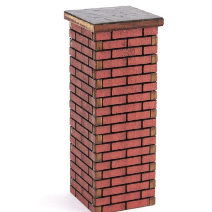 Dollhouse Building Supplies Aztec | Large Dollhouse Miniature Brick Column