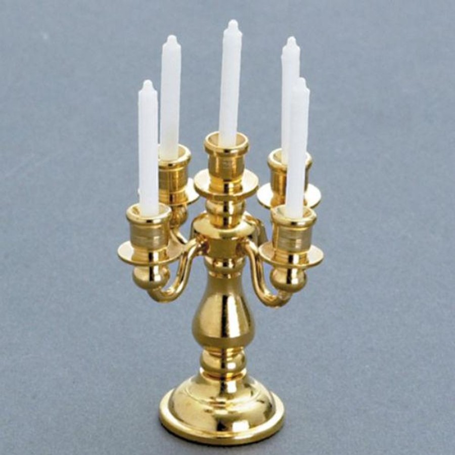 Dollhouse Miniatures Aztec | Dollhouse Miniature Candelabra