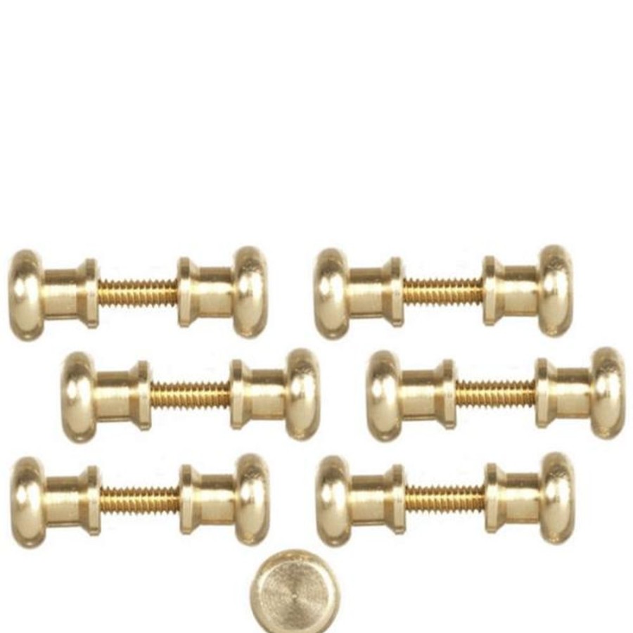 Dollhouse Building Supplies Aztec | Dollhouse Miniature Threaded Door Knobs