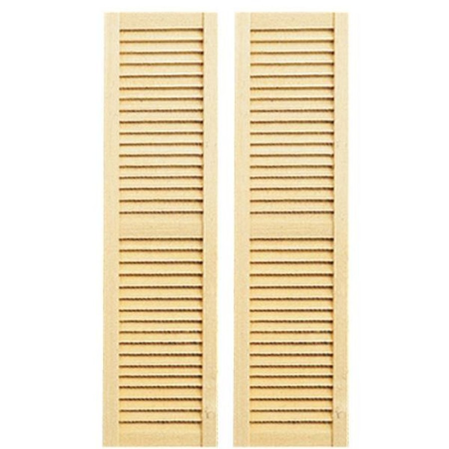 Dollhouse Building Supplies Aztec | Large Louvered Dollhouse Shutters