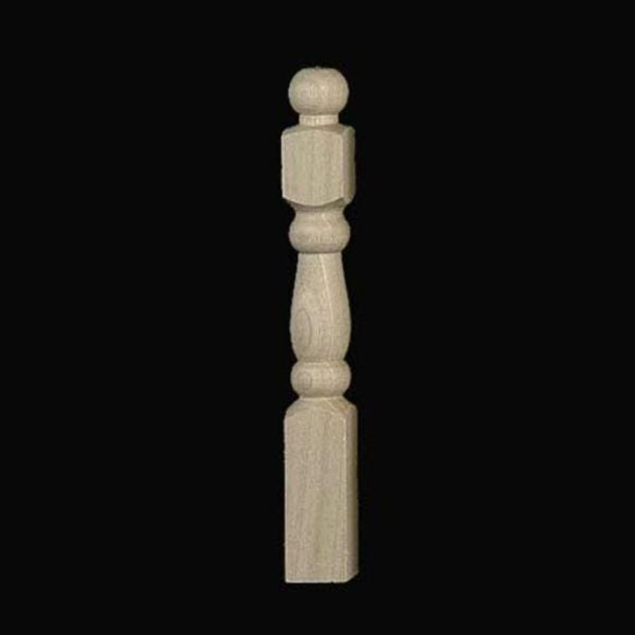 Dollhouse Building Supplies Aztec | Classic Dollhouse Miniature Newel Post Set