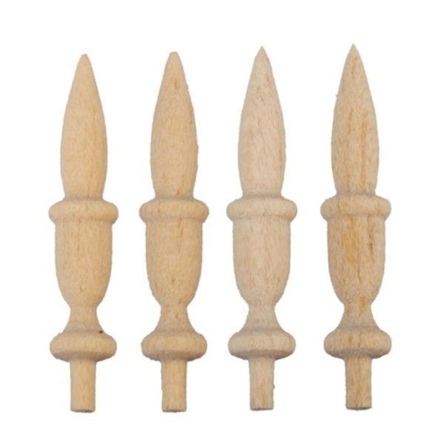 Dollhouse Building Supplies Aztec | Dollhouse Miniature Finials