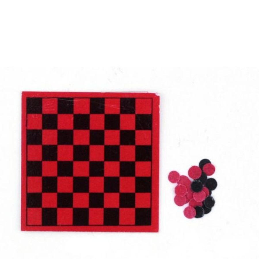 Dollhouse Miniatures Aztec | Dollhouse Miniature Checkerboard Set